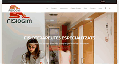 Desktop Screenshot of fisiogim.com